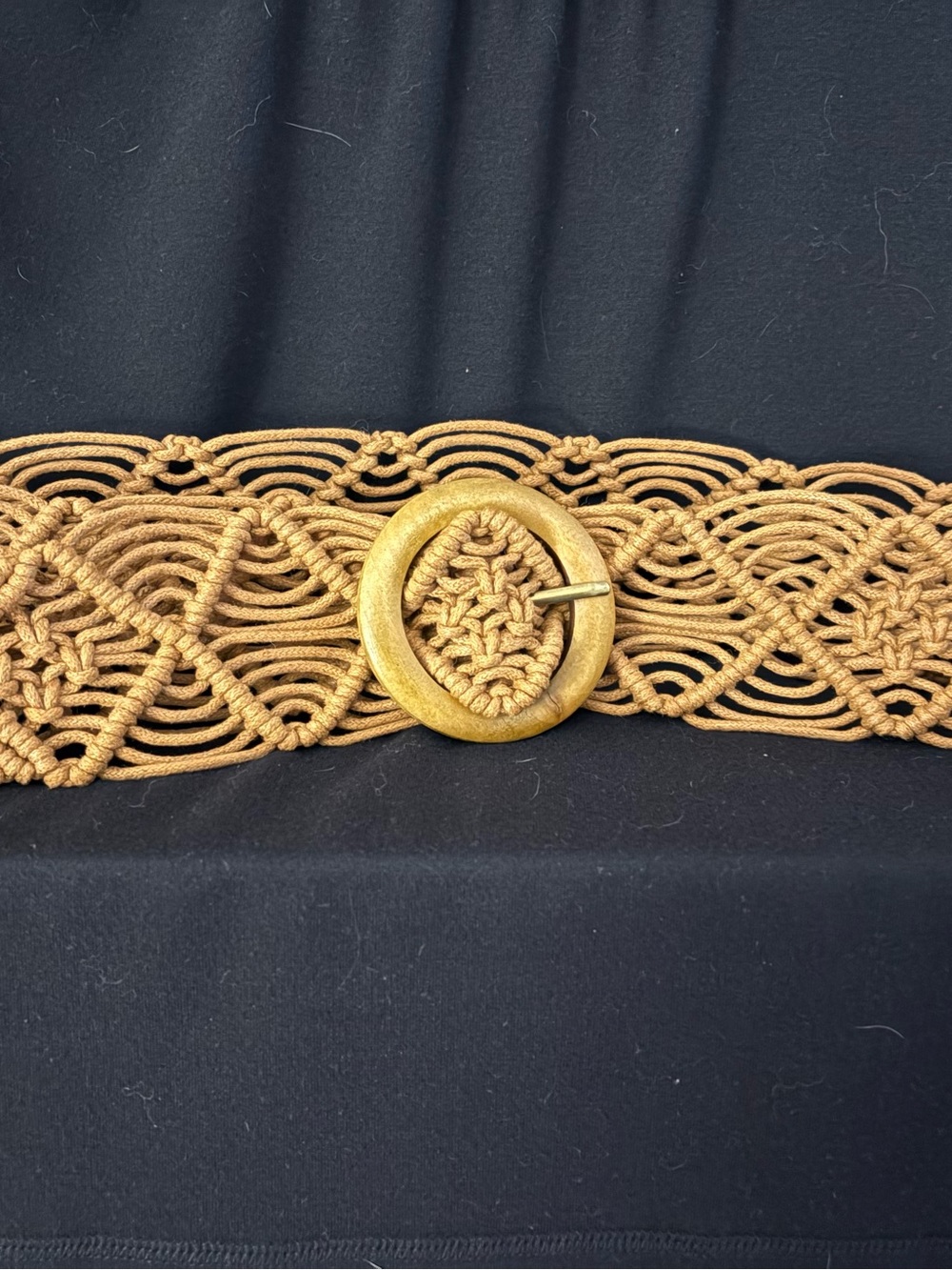 Nordstrom Woven Macramé Belt 46” long